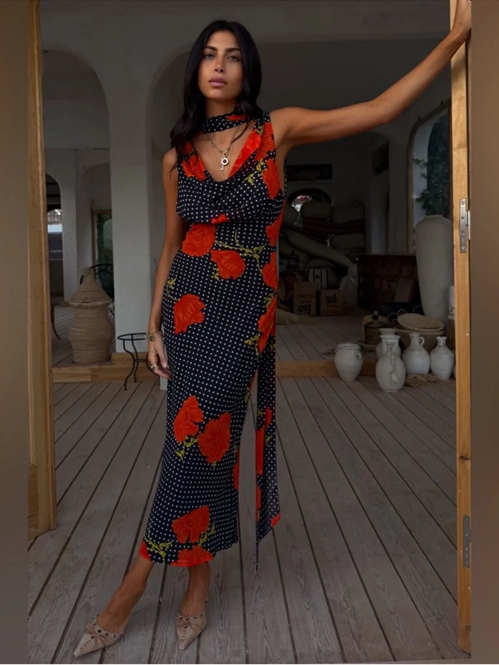 Never Fully Dressed Black Poppy Sophie Dress - Picture 2 of 12